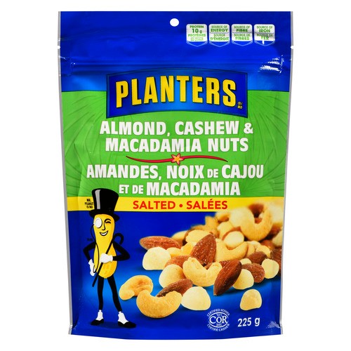 Planters Mixed Nuts Macadamia Cashew 225 g