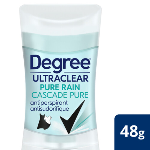 Degree Ultra Clear Antiperspirant Pure Rain 48 g