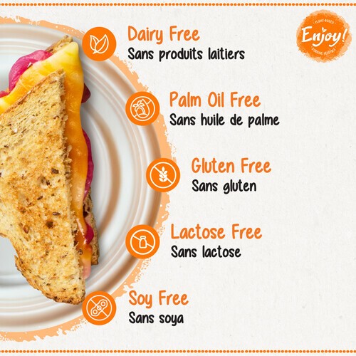 Enjoy Plant Based Sliced Cheese Marble 10 Slices 200 g