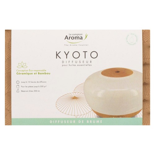 The Aroma Counter Ultrasonic Kyoto Diffuser For Essential Oils 1 EA