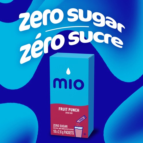 Mio Zero Sugar Drink Mix Fruit Punch 26 g