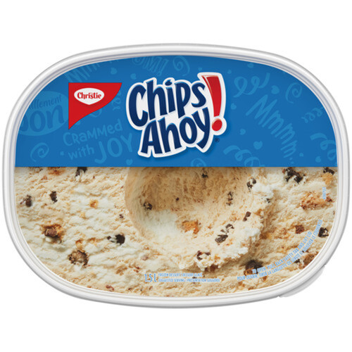 Christie Chips Ahoy Ice Cream Cookie Pieces 1.5 L