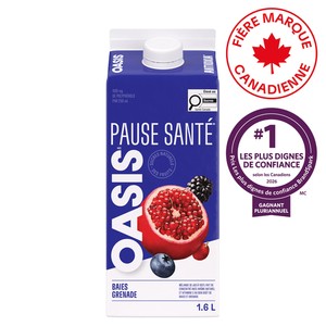 Oasis Pause Santé Antioxia Jus de baies et grenade 1.6 L