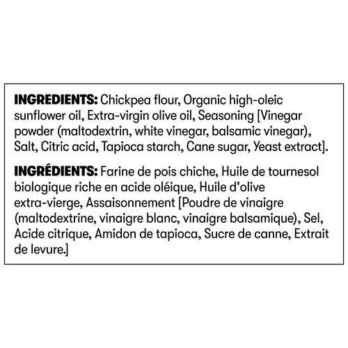 Peacasa Gluten-Free Chickpea Chips Salt And Vinegar 128 g