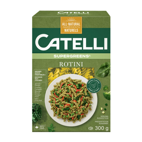 Catelli Pasta Supergreens Rotini 300 g