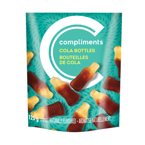 Compliments Candy Cola Bottles 125 g