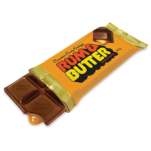 Rum & Butter Chocolate Bar Rum Butter 44 g