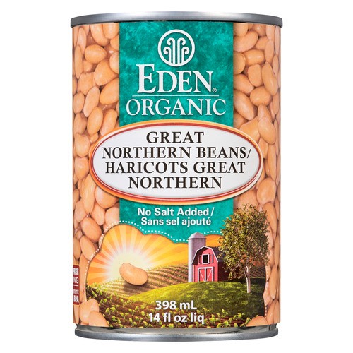 Eden Canned Beans Great Northern 398 ml