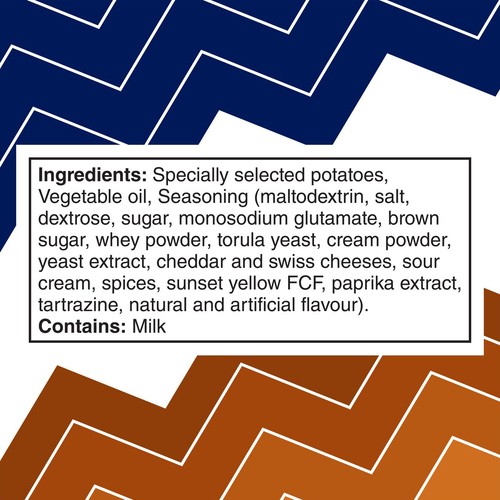 Ruffles Potato Chips Sour Cream & Bacon 200 g