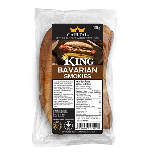 Capital Fine Meats Smokies Bavarian 900 g