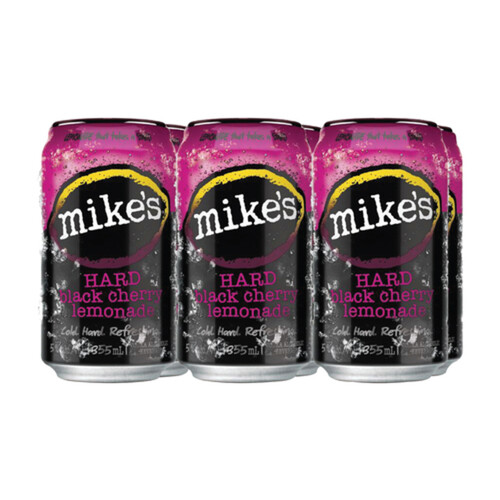 Mikes Hard Lemonade Black Cherry 6 x 355 ml (cans)