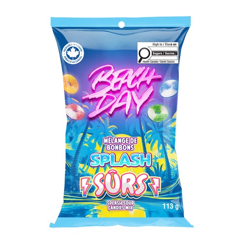 Mondoux Beach Day Candy Every Day Splash Sour 113 g