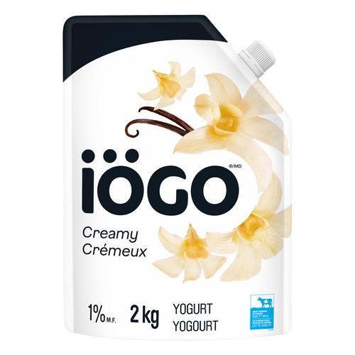 iÖGO 1% Yogurt Pouch Creamy Vanilla 2 kg