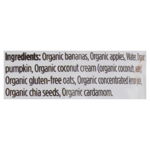 Love Child Organics Baby Food Bananas Apple Pumpkin Cardamom 128 ml