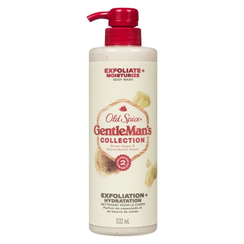 Old Spice Gentleman's Collection Body Wash Brown Sugar & Cocoa Butter 532 ml