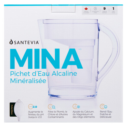 Santevia MINA Pitcher White