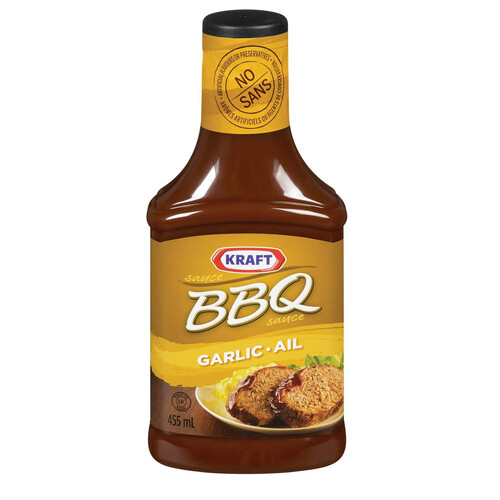 Kraft BBQ Sauce Garlic 455 ml