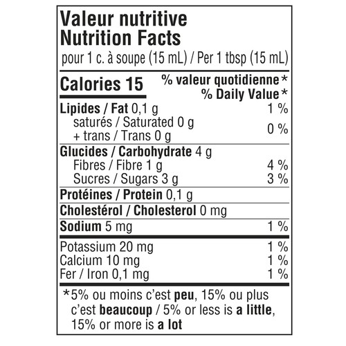 Double Fruit No Sugar Added Jam Raspberry 375 ml