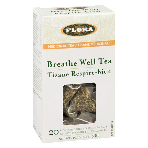 Flora Medicinal Tea Breathe Well 20 EA
