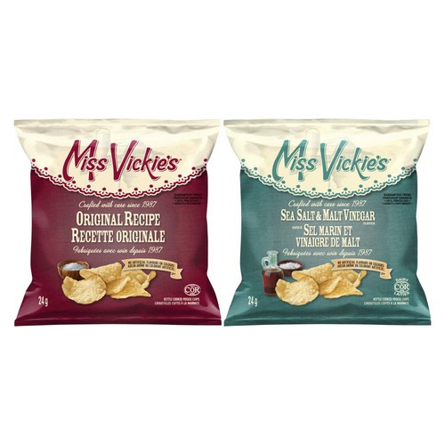 Miss Vickie's Kettle Cooked Potato Chips Mix Flavoured 144 g