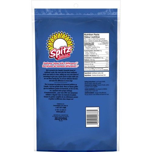 Spitz Sunflower Seeds Salted 370 g