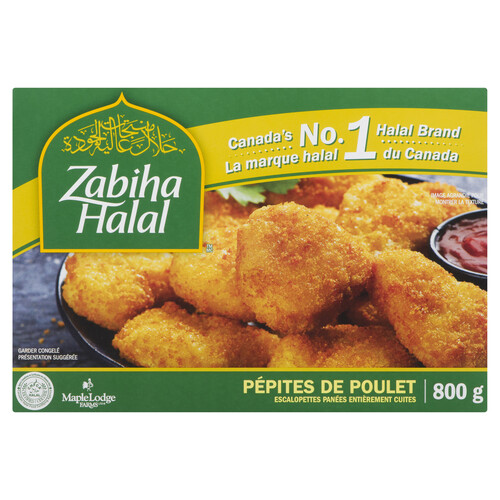 Zabiha Halal Frozen Chicken Nuggets 800 g