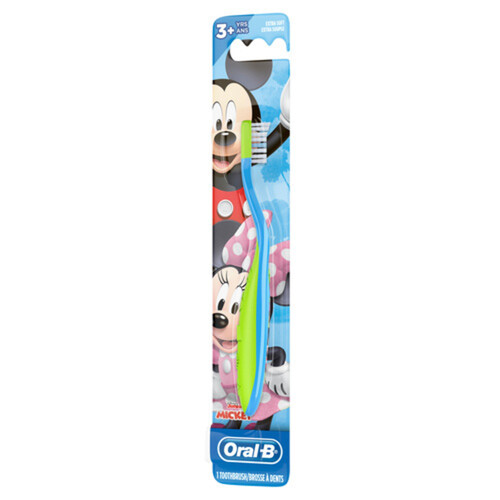 Oral-B Kids Toothbrush Disney Mickey And Minnie Mouse Soft 3+