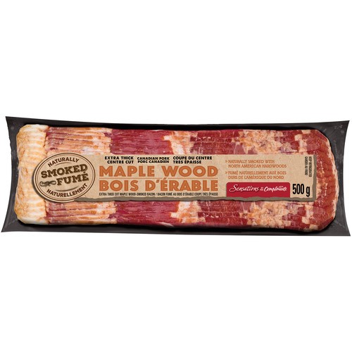 Sensations Bacon Thick Cut Maplewood Smoked 500 g