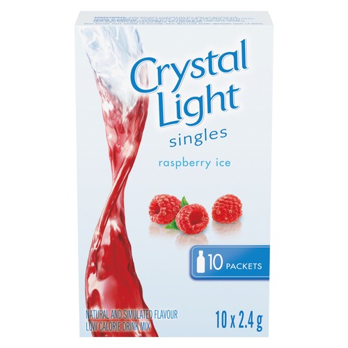 Crystal Light Drink Mix Singles Raspberry Ice 24 g