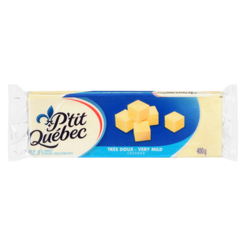 P'tit Quebec Cheese White Cheddar Very Mild 400 g