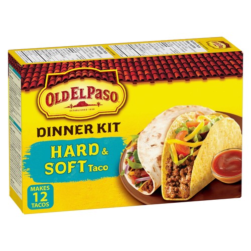Old El Paso Taco Dinner Kit Hard & Soft 340 g