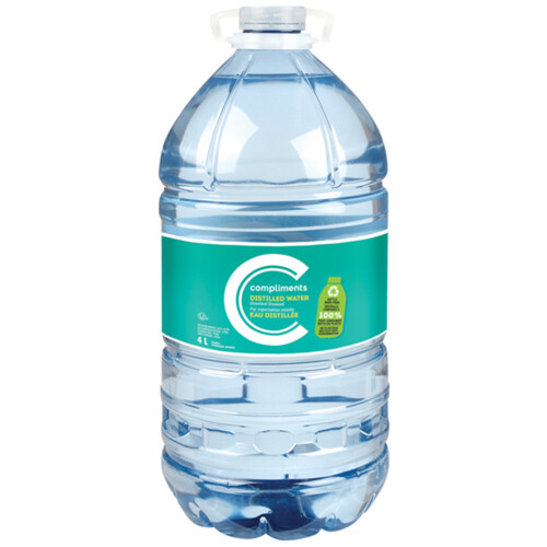 Compliments Distilled Spring Water 4 L