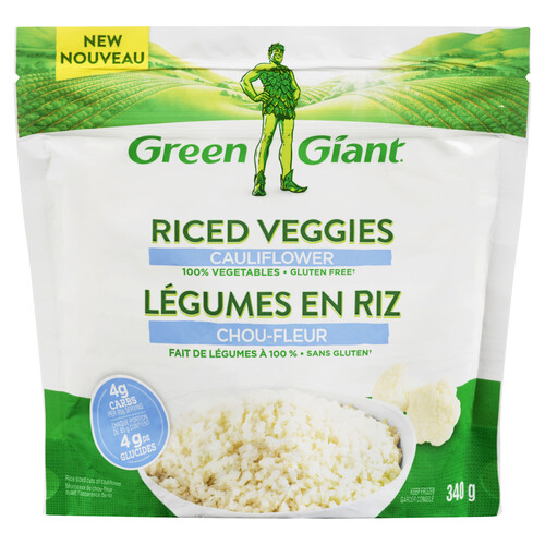 Green Giant Riced Veggies Cauliflower 340 g (frozen)