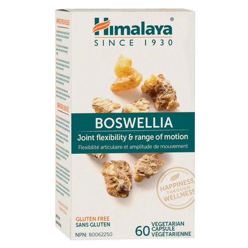 Himalaya Herbal Healthcare Boswellia Vegetarian Capsules 60 EA