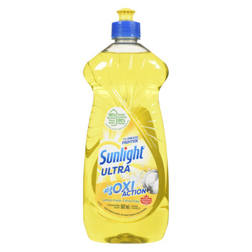 Sunlight Dish Soap Ultra Oxi Action Lemon Fresh 562 ml