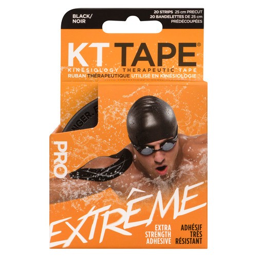   KT Tape Pro Extreme Black 20 EA