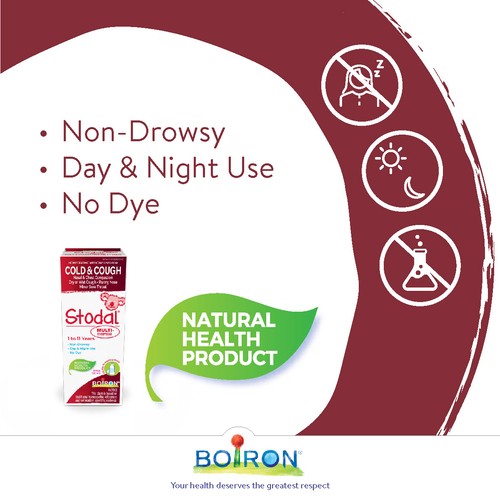 Boiron Stodal Children Multi-Symptom Cold & Cough Syrup 125 ml