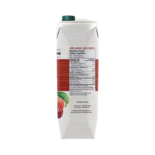Smart Juice Organic Juice Tart Cherry Apple  1 L
