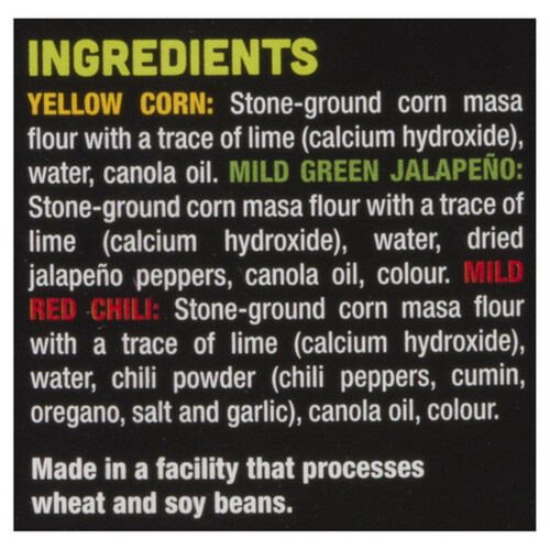 Fresh is Best Gluten-Free Tri-Flavour Taco Shells 144 g