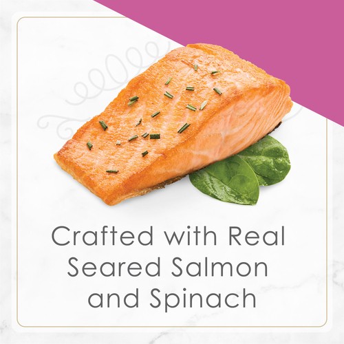 Fancy Feast Petites Wet Cat Food Seared Salmon Entre in Gravy 79.4 g