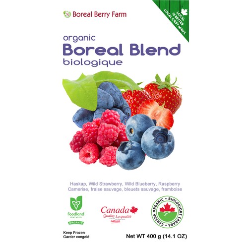Boreal Organic Frozen Fruit Boreal Blend 400 g