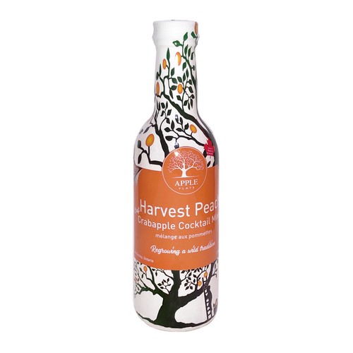 Apple Flats Harvest Peach Crab Apple Cocktail Mixer 250 ml (bottle)