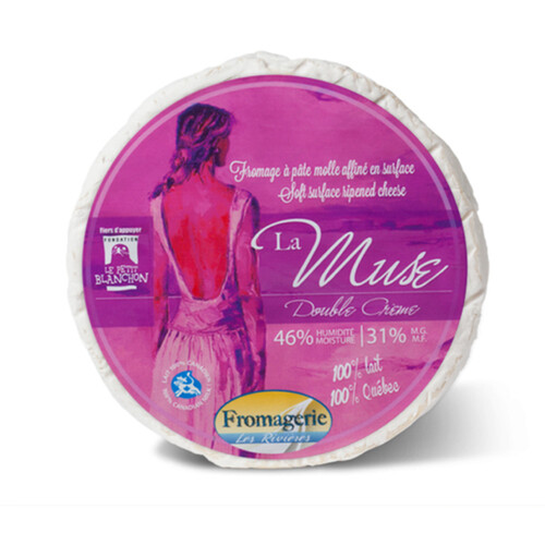 Fromagerie Les Rivieres Cheese Double Creme La Muse 125 g