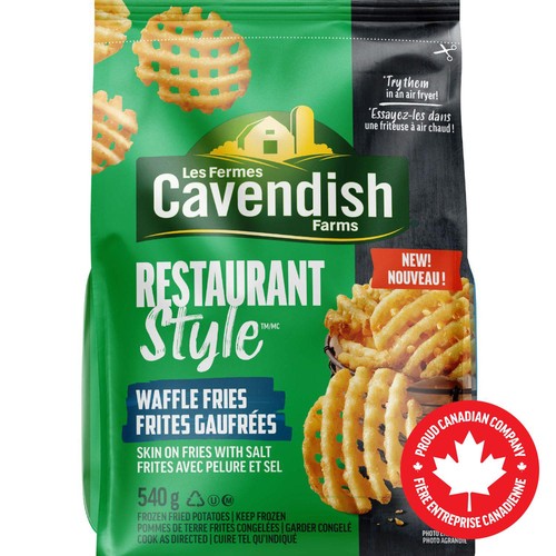 Cavendish Farms Waffle Fries Restaurant Style 540 g