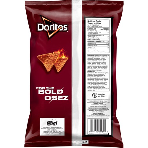Doritos Tortilla Chips Spicy Nacho 235 g