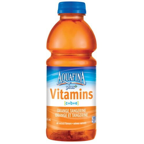 Aquafina Plus Vitamin Water Orange Tangerine 591 ml (bottle)