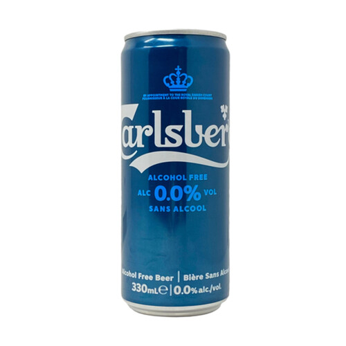Carlsberg Non Alcoholic Beer 6 x 330 ml (cans) Voilà Online Groceries