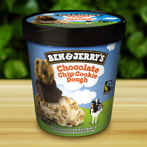 Ben & Jerry's Ice Cream Chocolate Chip Cookie Dough 473 ml