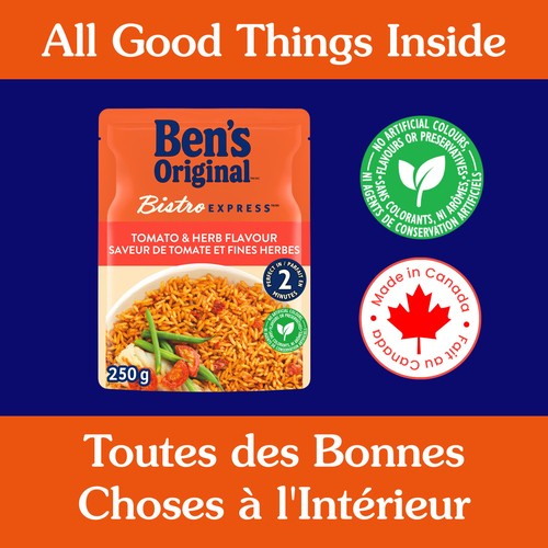 Ben's Original Bistro Express Rice Tomato & Herb Side Dish 250 g