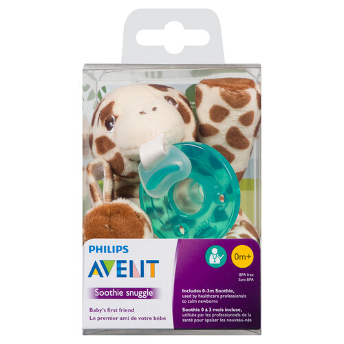 Philips Avent Soothie Snuggle Giraffe 0-3 Months 1 EA